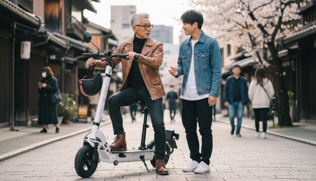 免許返納 免許不要の電動キックボード
BLAZE ブレイズ KICKBOARD EV BASIC MODELキックボードEV ベーシックモデル 特定小型原付