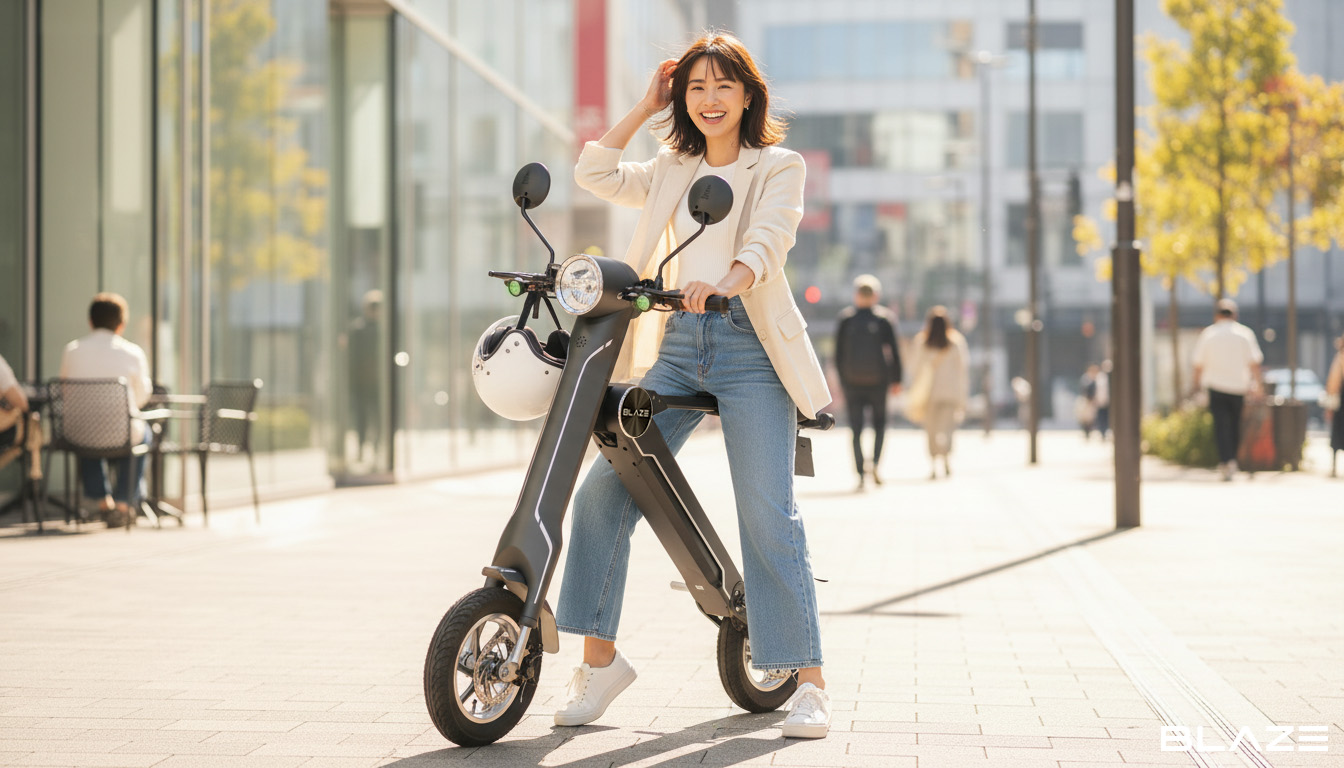 2026年最新】特定小型原付は「キックボード」だけじゃない。ブレイズが