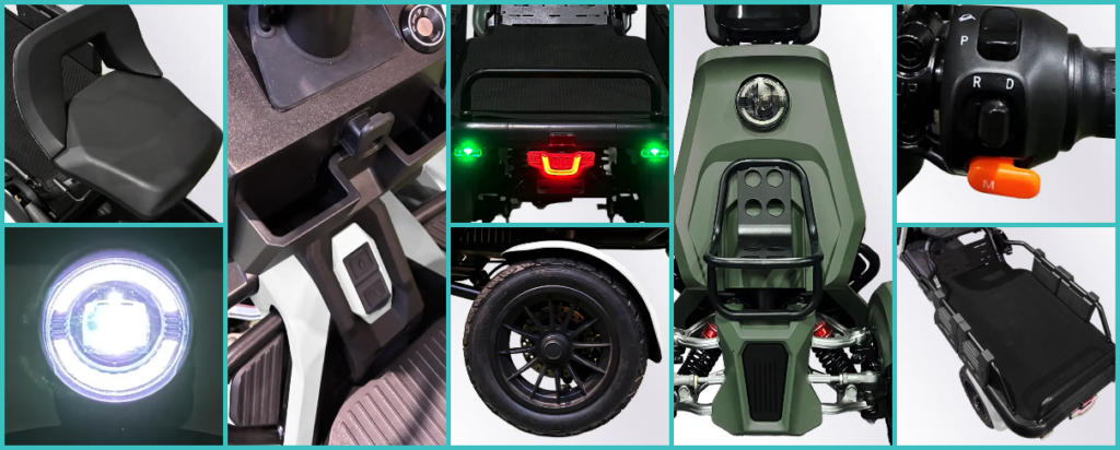 特定小型原付　小さな軽トラ　BLAZE e-CARGO ブレイズ イーカーゴのデザイン　ディテール