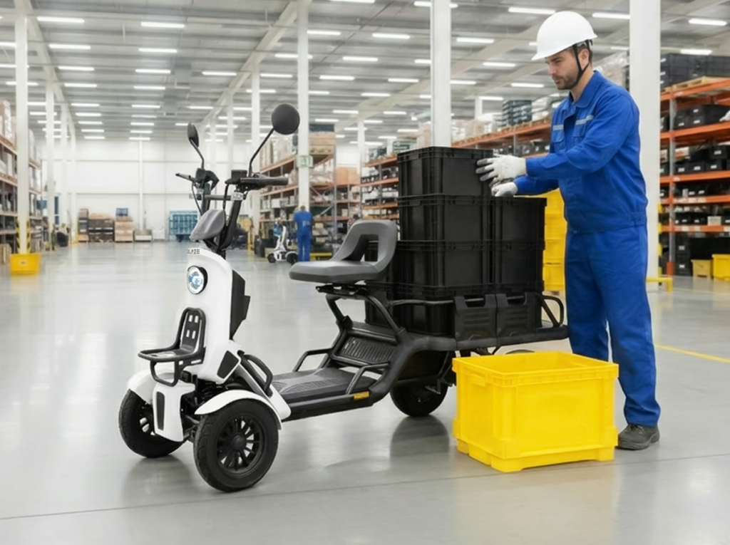免許不要 特定小型原付 ブレイズ イーカーゴ BLAZE e-CARGO　農業　農家　免許返納 小さな軽トラ　工場　物流