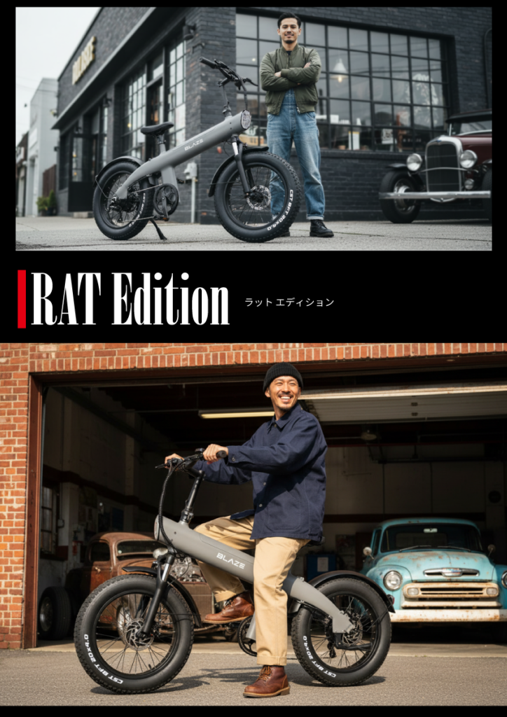 Style e-Bike スタイル e-バイク ブレイズ BLAZE E-BIKE　ファットバイク　電動アシスト自転車