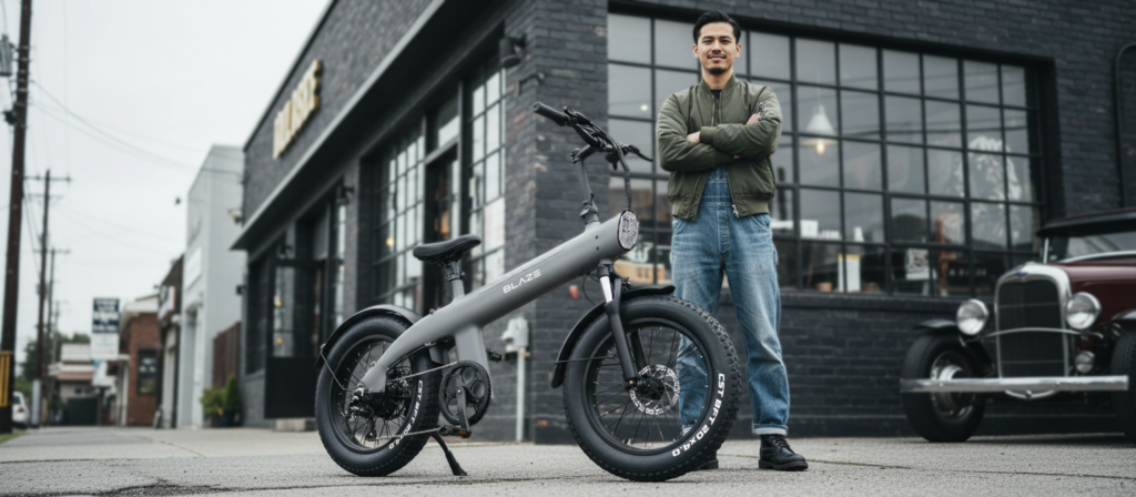 Style e-Bike スタイル e-バイク ブレイズ BLAZE E-BIKE　ファットバイク　電動アシスト自転車