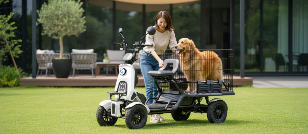 免許不要 特定小型原付 ブレイズ イーカーゴ BLAZE e－CARGO　農業　農家　免許返納　工場　配送　通勤　ガソリン高騰　サイズ　小さな軽トラ 犬 ペット
