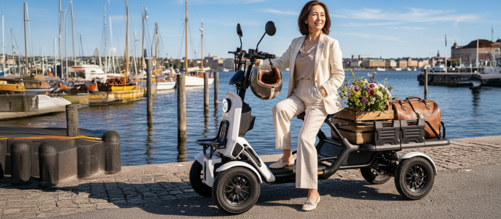 ブレイズ イーカーゴ　特定小型原付　福祉レンタル　介護レンタル　福祉用具　シニアカー　高齢者　介護　特定小型4輪　BLAZE e-CARGO EV　農家　農業　免許返納