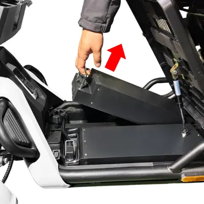 脱着可能なバッテリー