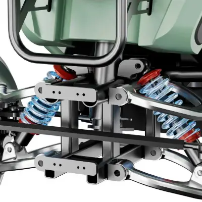 前後サスペンション