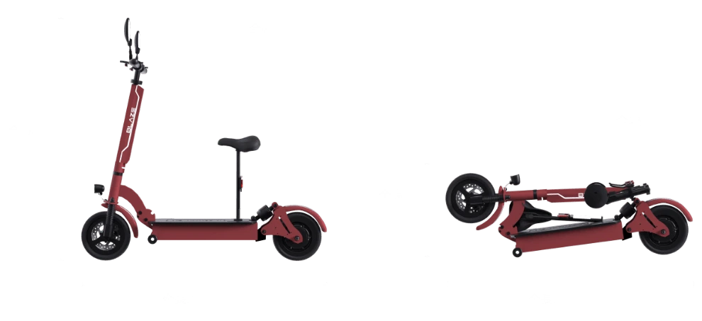 公道走行可能な電動キックボード BLAZE EV SCOOTER（ブレイズEV