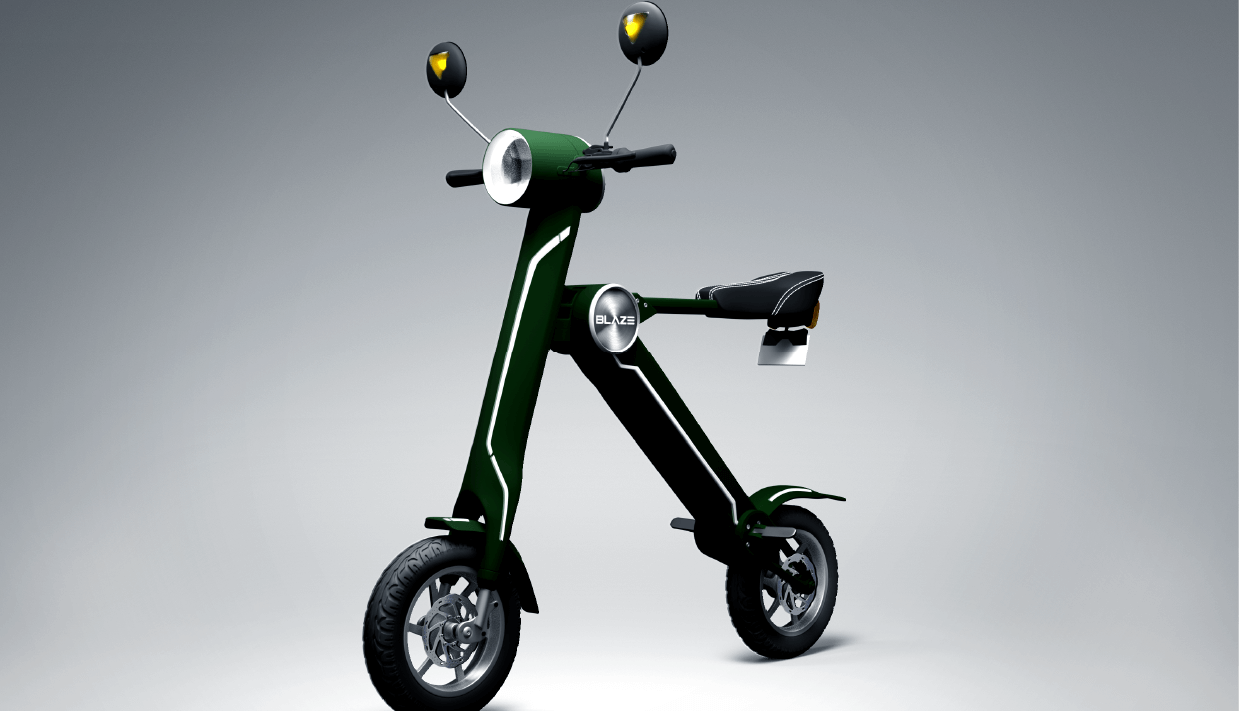 バイク電動スクーター スマートEV BLAZE - 車体